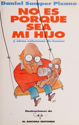 Cover for No es porque sea mi hijo