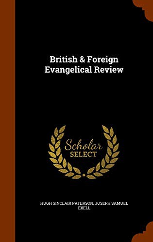 Cover for British & Foreign Evangelical Review