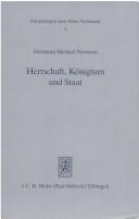 Cover for Herrschaft, Königtum und Staat