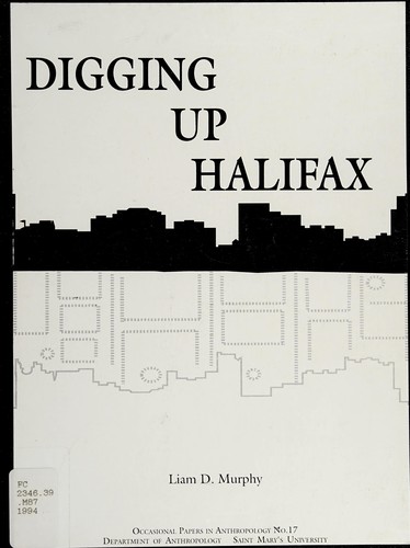 Cover for Digging up Halifax