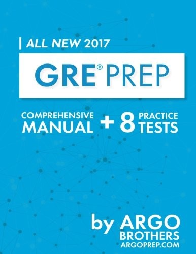 Cover for GRE Prep 2017 with 8 Practice Tests