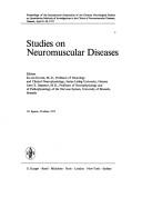 Cover for Studies on neuromuscular diseases