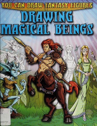 Cover for Drawing magical beings