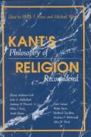Cover for Kant's philosophy of religion reconsidered