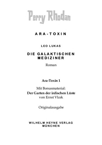 Cover for Die galaktischen Mediziner