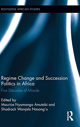 Cover for Regime change and succession politics in Africa
