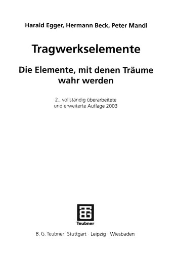 Cover for Tragwerkselemente