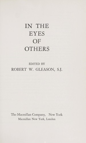 Cover for In the eyes of others