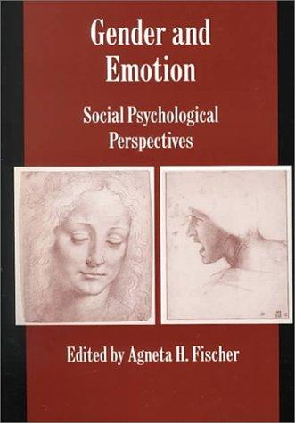 Cover for Gender and emotion