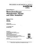 Cover for Proceedings of photochemotherapy