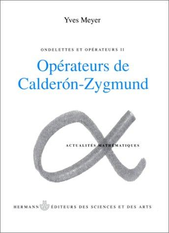 Cover for Ondelettes et opérateurs, tome 2 