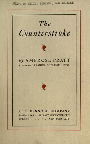 Cover for The counterstroke