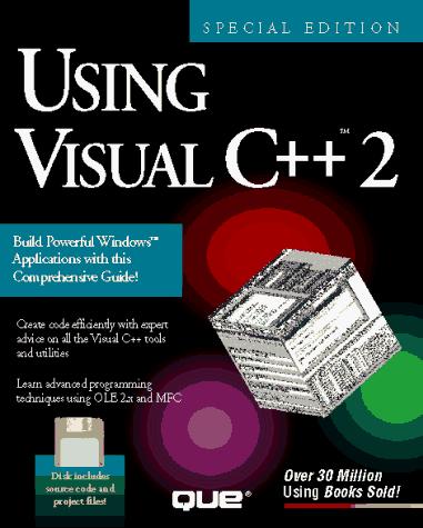 Cover for Using Visual C++ 2