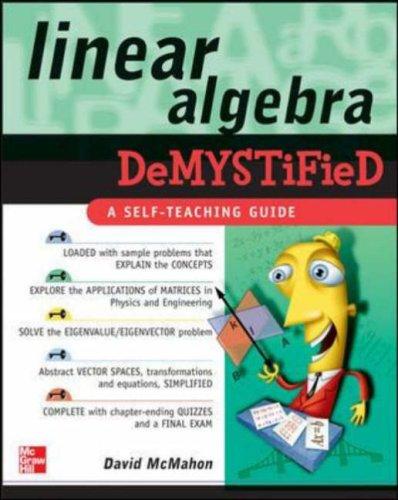 Cover for Linear algebra demystified