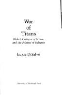 Cover for War of titans