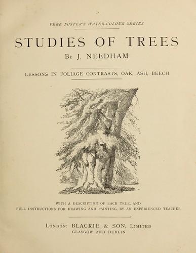 Cover for Studies of trees