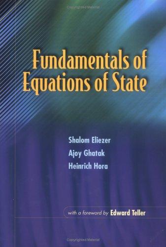 Cover for Fundamentals of equations of state