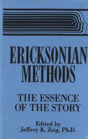 Cover for Ericksonian methods