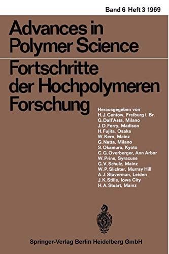 Cover for Advances in Polymer Science 6/3