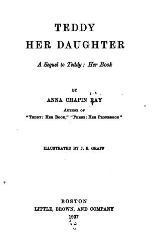 Cover for Teddy, her daughter