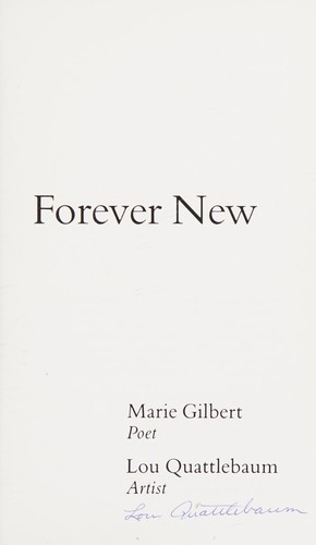 Cover for Forever new