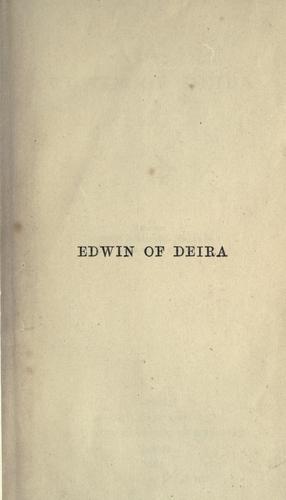 Cover for Edwin of Deira.