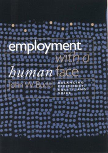 Cover for Employment with a Human Face