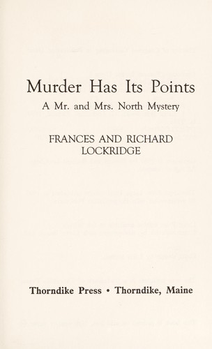 Cover for Murder has its points