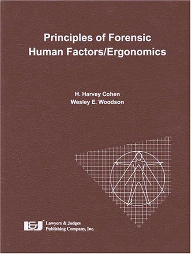 Cover for Principles of Forensic Human Factors/Ergonomics