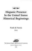 Cover for Hispanic Presence in the United States