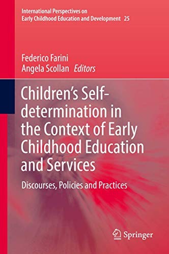 Cover for Children’s Self-determination in the Context of Early Childhood Education and Services
