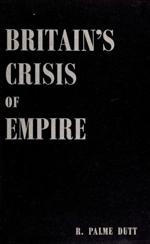 Cover for Britain's crisis of empire.