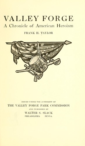 Cover for Valley Forge