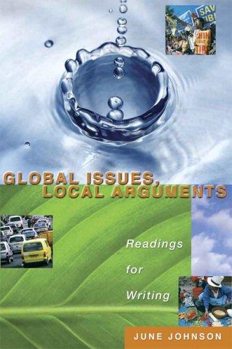 Cover for Global Issues, Local Arguments