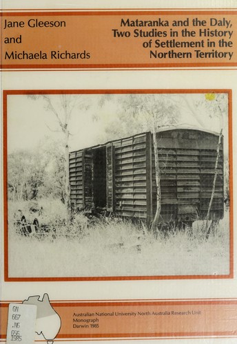 Cover for Mataranka and the Daly