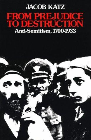 Cover for From Prejudice to Destruction