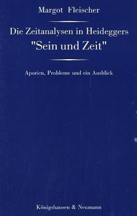Cover for Die Zeitanalysen in Heideggers "Sein und Zeit"