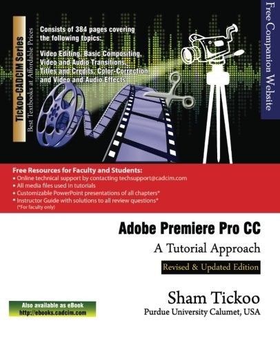 Cover for Adobe Premiere Pro CC - A Tutorial Approach