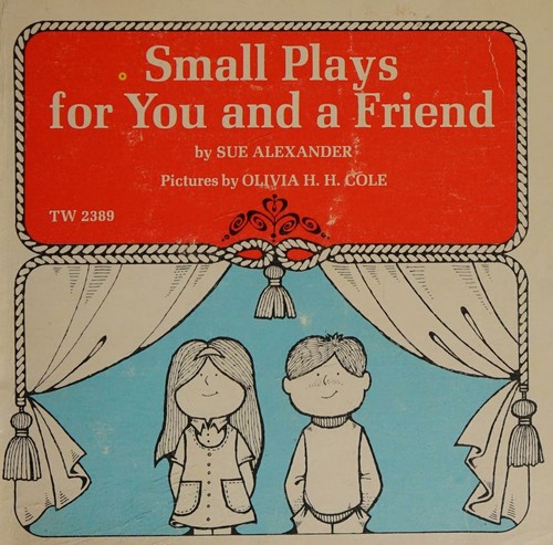 Cover for Small Plays for You and a Friend
