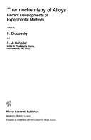 Cover for Thermochemistry of alloys