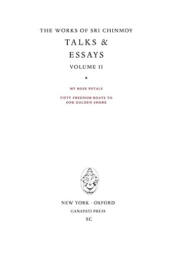 Cover for Talks & essays part II