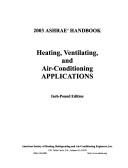 Cover for 2003 ASHRAE handbook