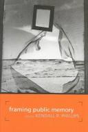 Cover for Framing public memory