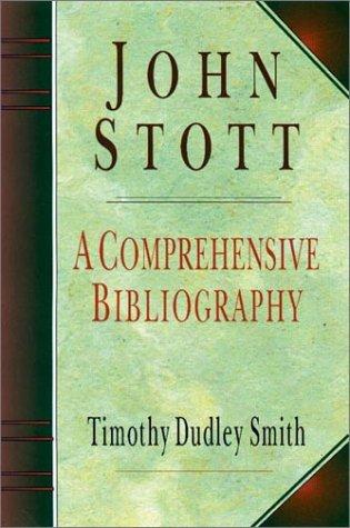 Cover for John Stott