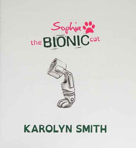 Cover for Sophia the Bionic Cat