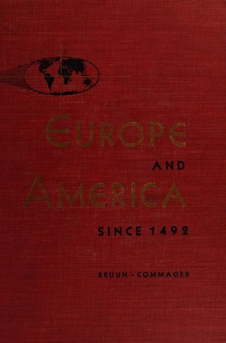 Cover for Europe and America since 1492