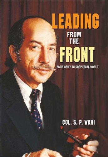 Cover for Leading from the Front