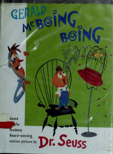 Cover for Gerald McBoing Boing