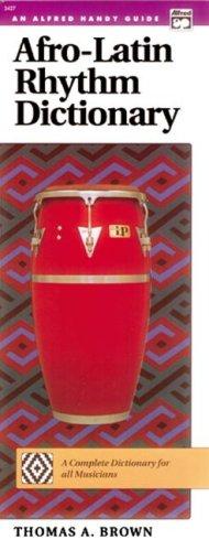 Cover for Afro-Latin Rhythm Dictionary