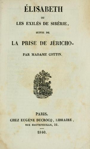 Cover for Elisabeth